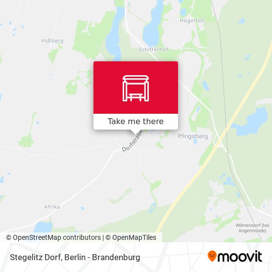 Stegelitz Dorf map