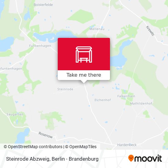 Steinrode Abzweig map