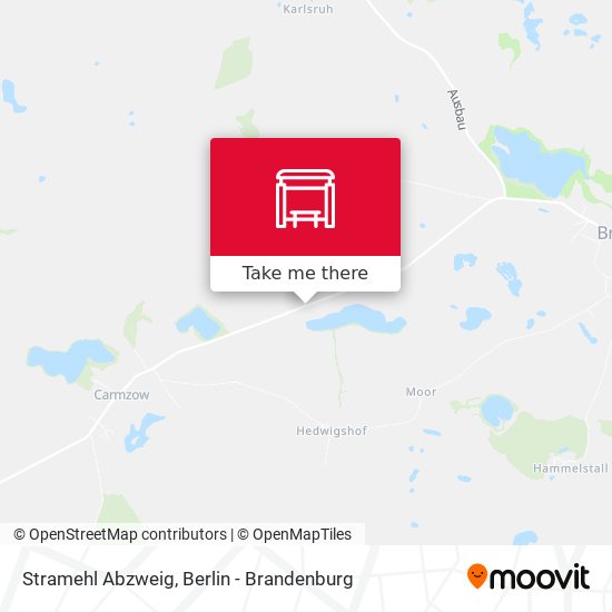 Stramehl Abzweig map