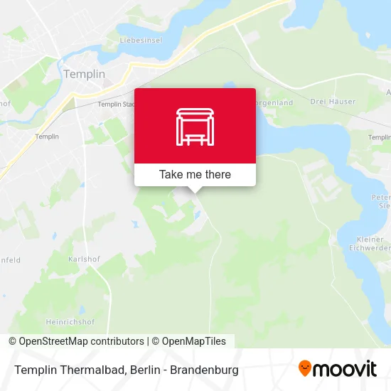Карта Templin Thermalbad