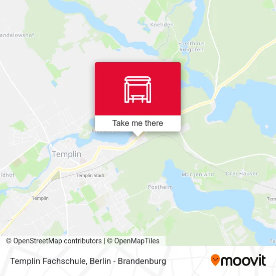 Карта Templin Fachschule