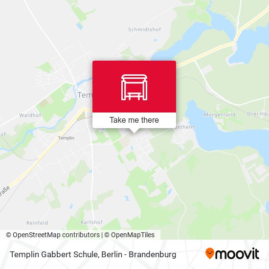 Templin Gabbert Schule map