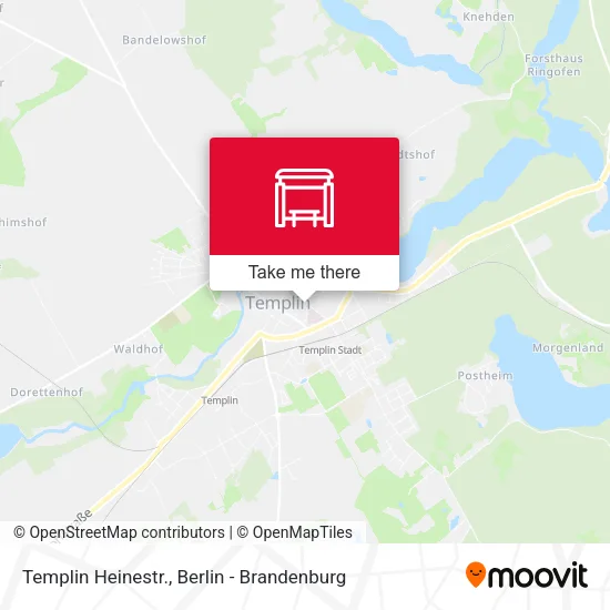 Карта Templin Heinestr.