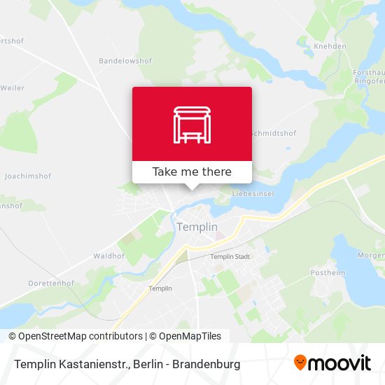 Templin Kastanienstr. map