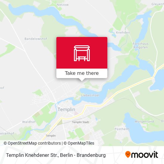 Templin Knehdener Str. map