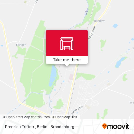 Prenzlau Triftstr. map