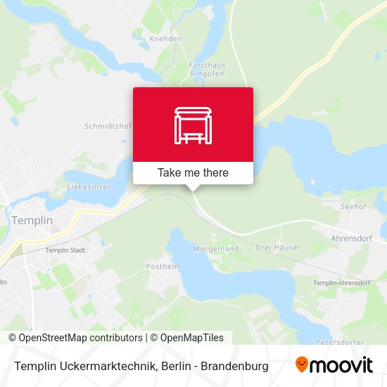 Карта Templin Uckermarktechnik