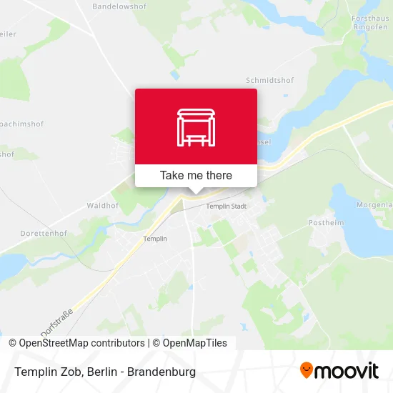Карта Templin Zob