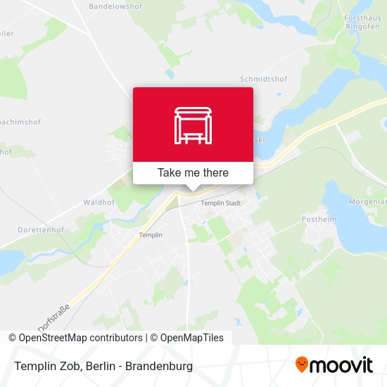 Карта Templin Zob