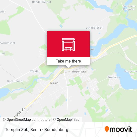 Карта Templin Zob