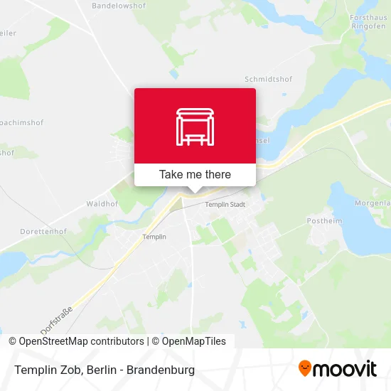 Карта Templin Zob
