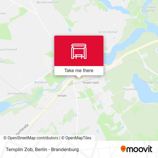 Карта Templin Zob