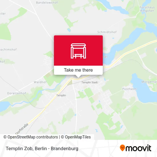 Карта Templin Zob