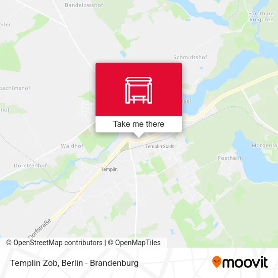 Карта Templin Zob
