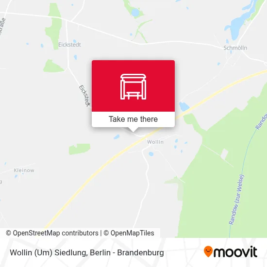 Wollin (Um) Siedlung map