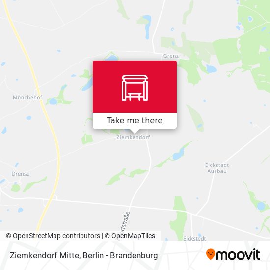 Ziemkendorf Mitte map