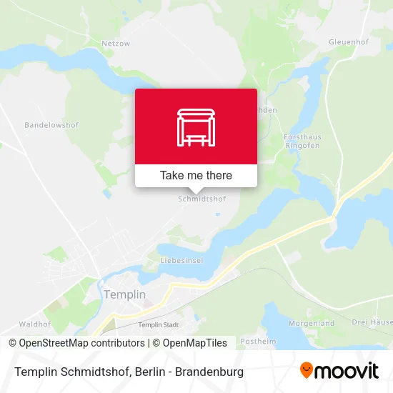 Templin Schmidtshof map