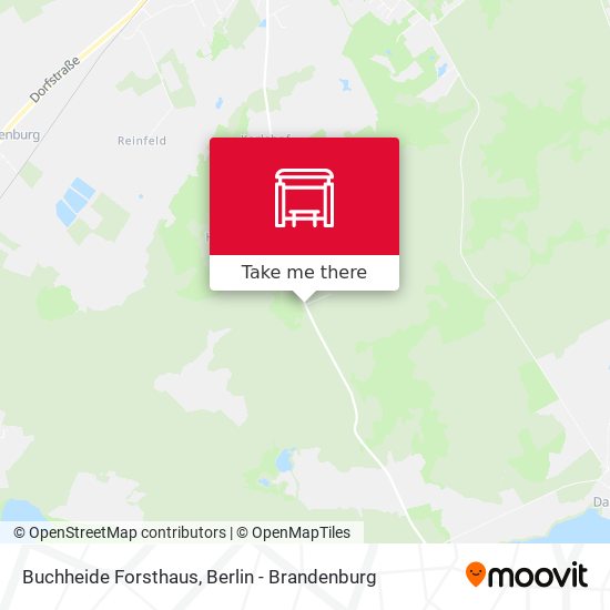 Buchheide Forsthaus map