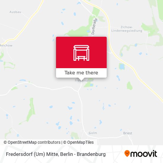 Fredersdorf (Um) Mitte map