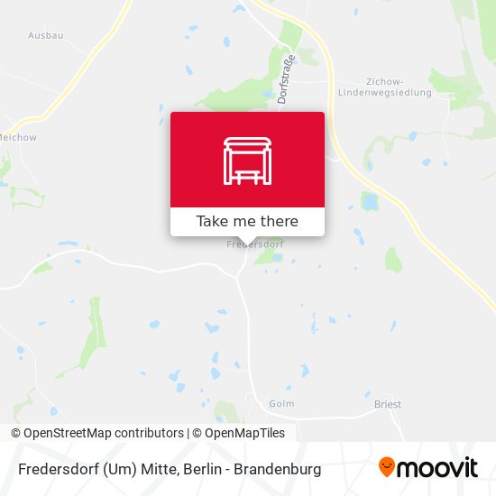 Fredersdorf (Um) Mitte map