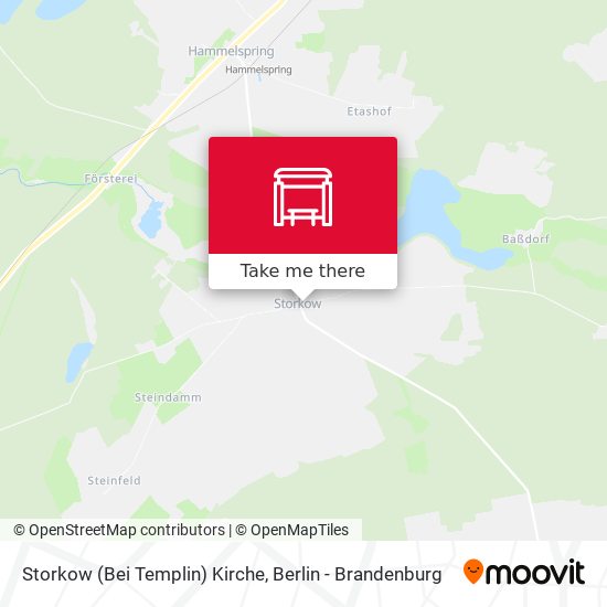 Storkow (Bei Templin) Kirche map