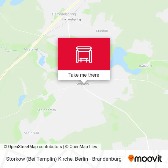 Storkow (Bei Templin) Kirche map
