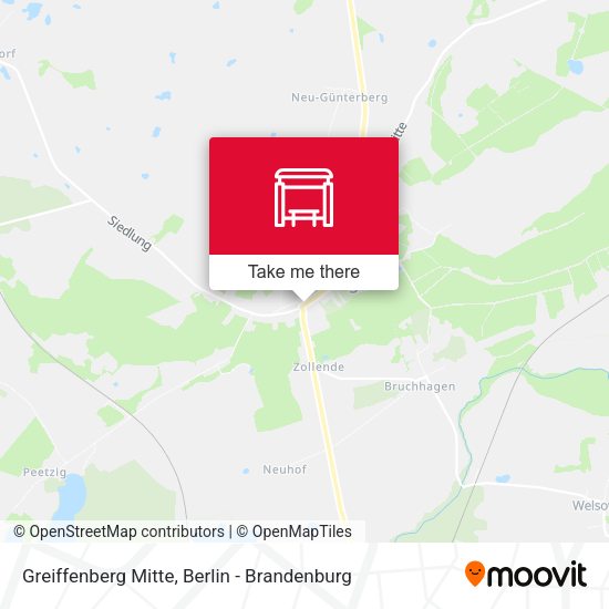 Карта Greiffenberg Mitte