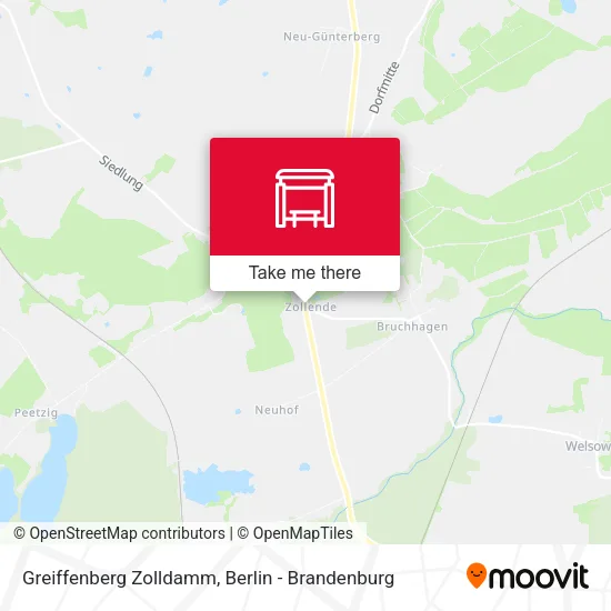 Карта Greiffenberg Zolldamm