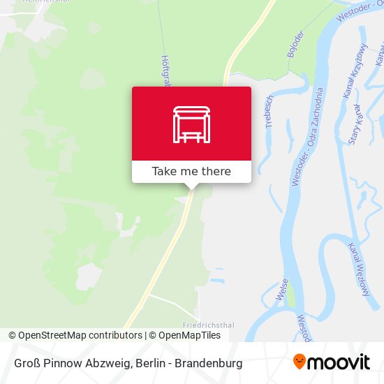 Groß Pinnow Abzweig map