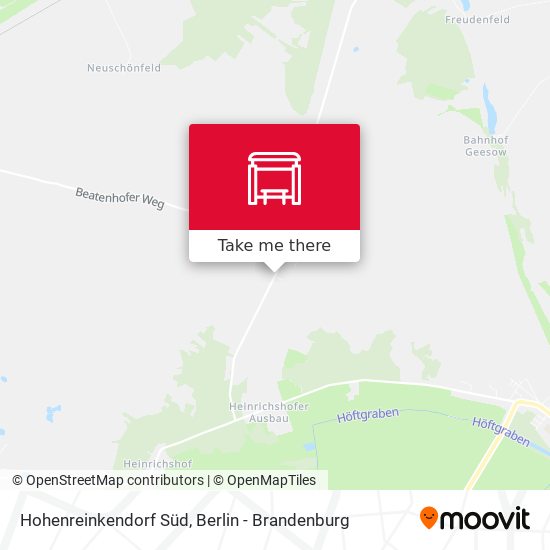 Hohenreinkendorf Süd map