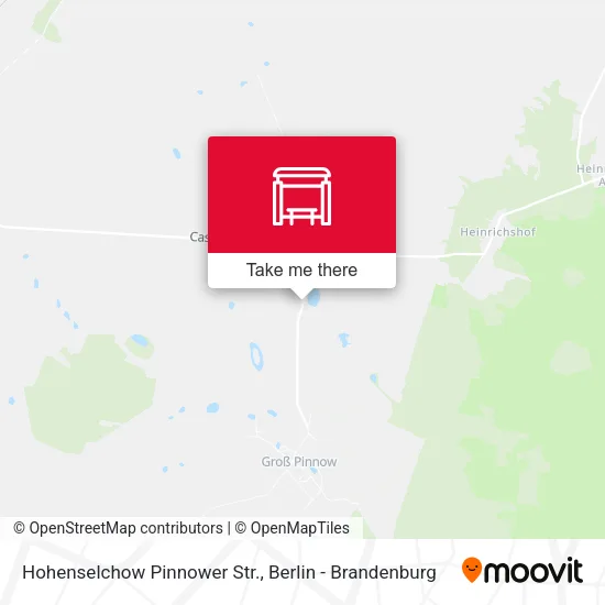 Карта Hohenselchow Pinnower Str.