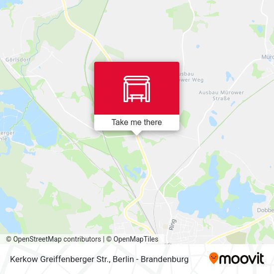 Карта Kerkow Greiffenberger Str.