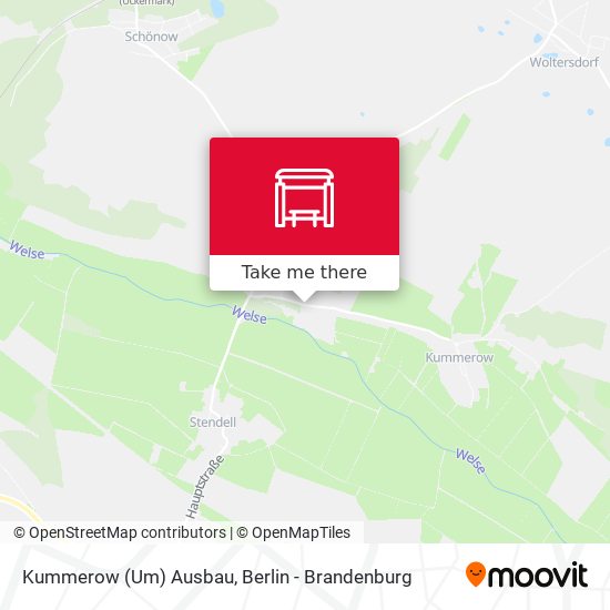 Kummerow (Um) Ausbau map