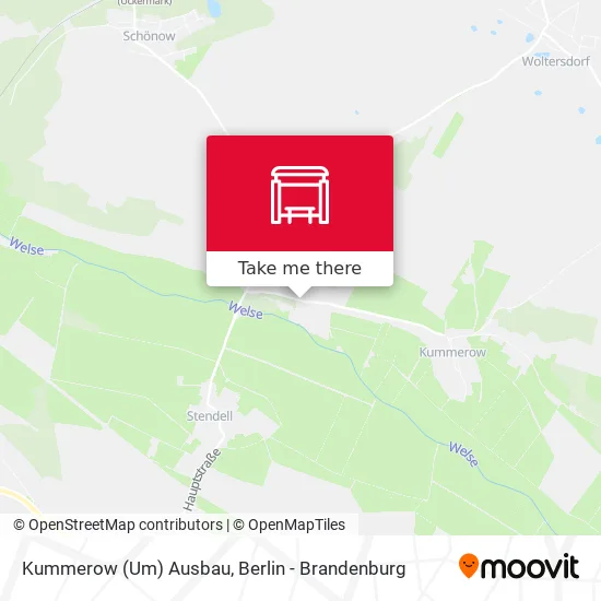 Карта Kummerow (Um) Ausbau