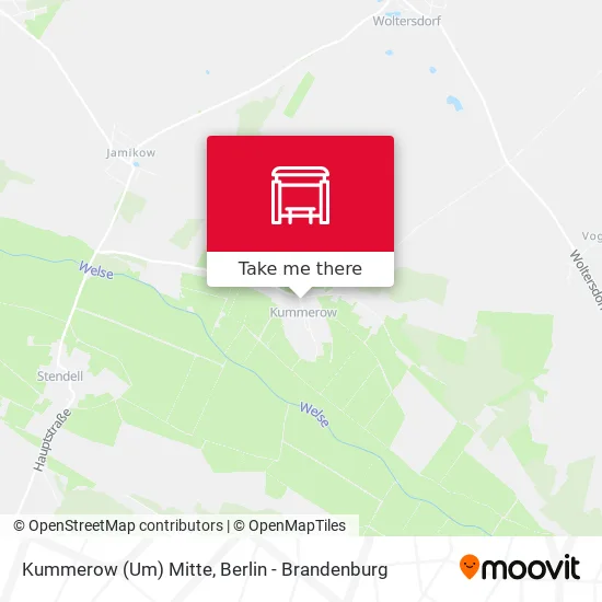 Карта Kummerow (Um) Mitte