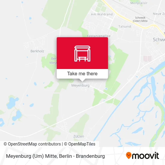 Meyenburg (Um) Mitte map