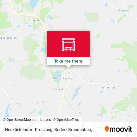 Neukünkendorf Kreuzung map