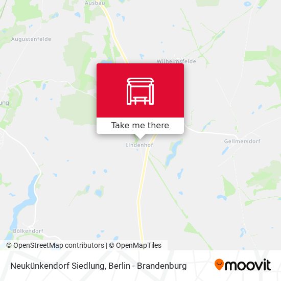 Neukünkendorf Siedlung map