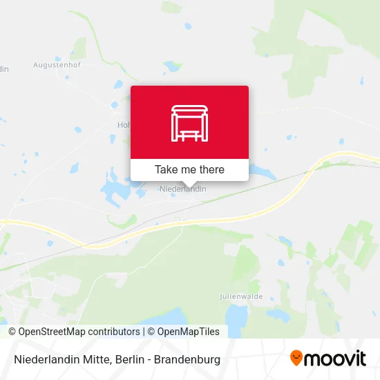 Карта Niederlandin Mitte