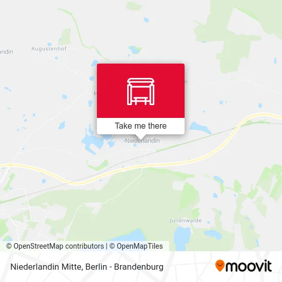 Niederlandin Mitte map