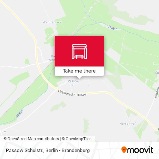 Passow Schulstr. map