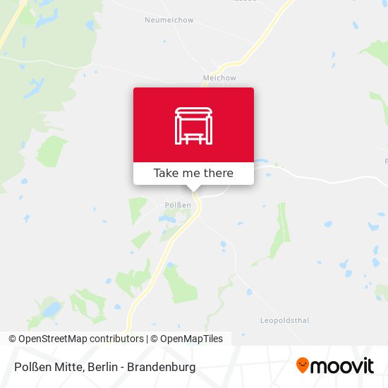 Polßen Mitte map