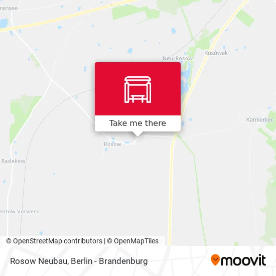 Карта Rosow Neubau