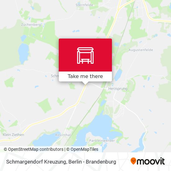 Schmargendorf Kreuzung map