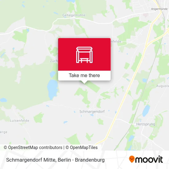 Schmargendorf Mitte map