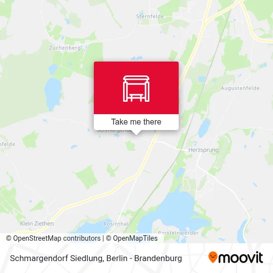 Schmargendorf Siedlung map