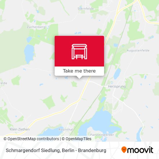 Schmargendorf Siedlung map