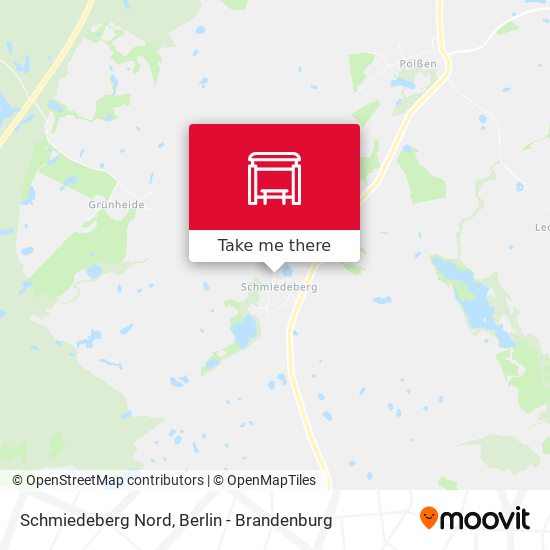 Schmiedeberg Nord map