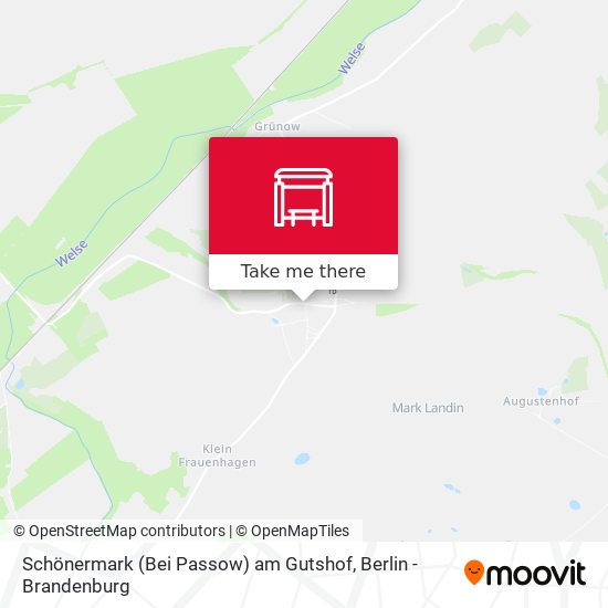 Schönermark (Bei Passow) am Gutshof map