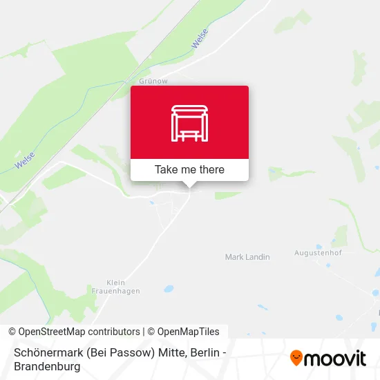 Schönermark (Bei Passow) Mitte map